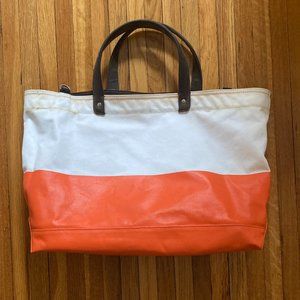 Jack Spade Colorblock Canvas Tote Bag